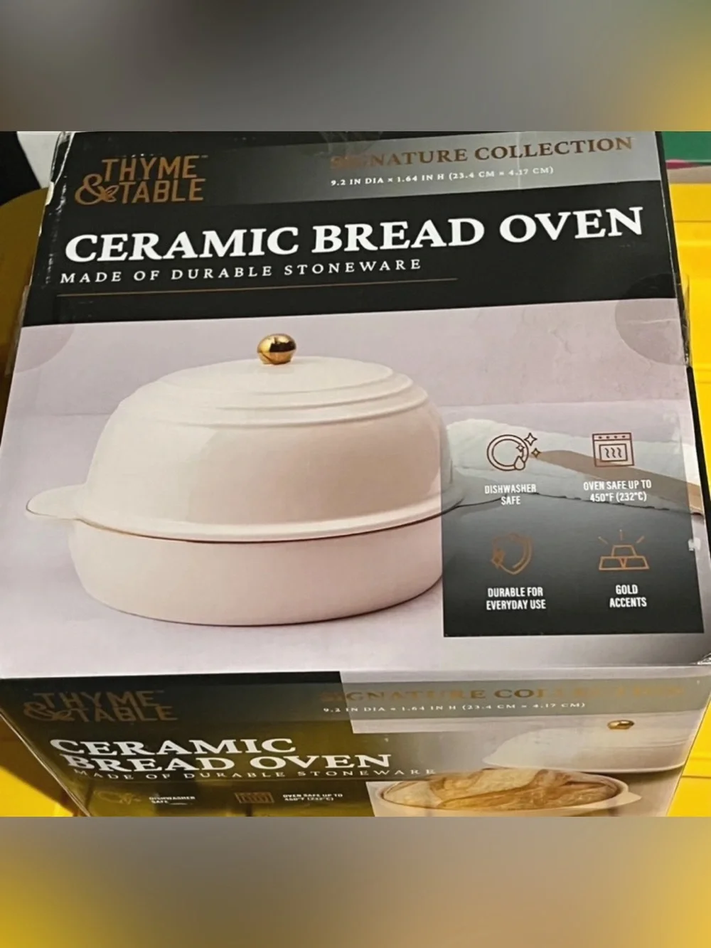 Thyme & Table ceramic bread